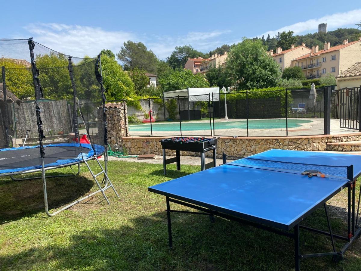 Apartamento 3 Pièces climatisé en rez de jardin avec piscine Villeneuve-Loubet Exterior foto